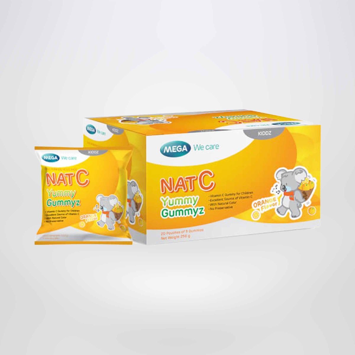 Kẹo Dẻo Vitamin C Tăng Cường Sức Đề Kháng Nat C YummyZ