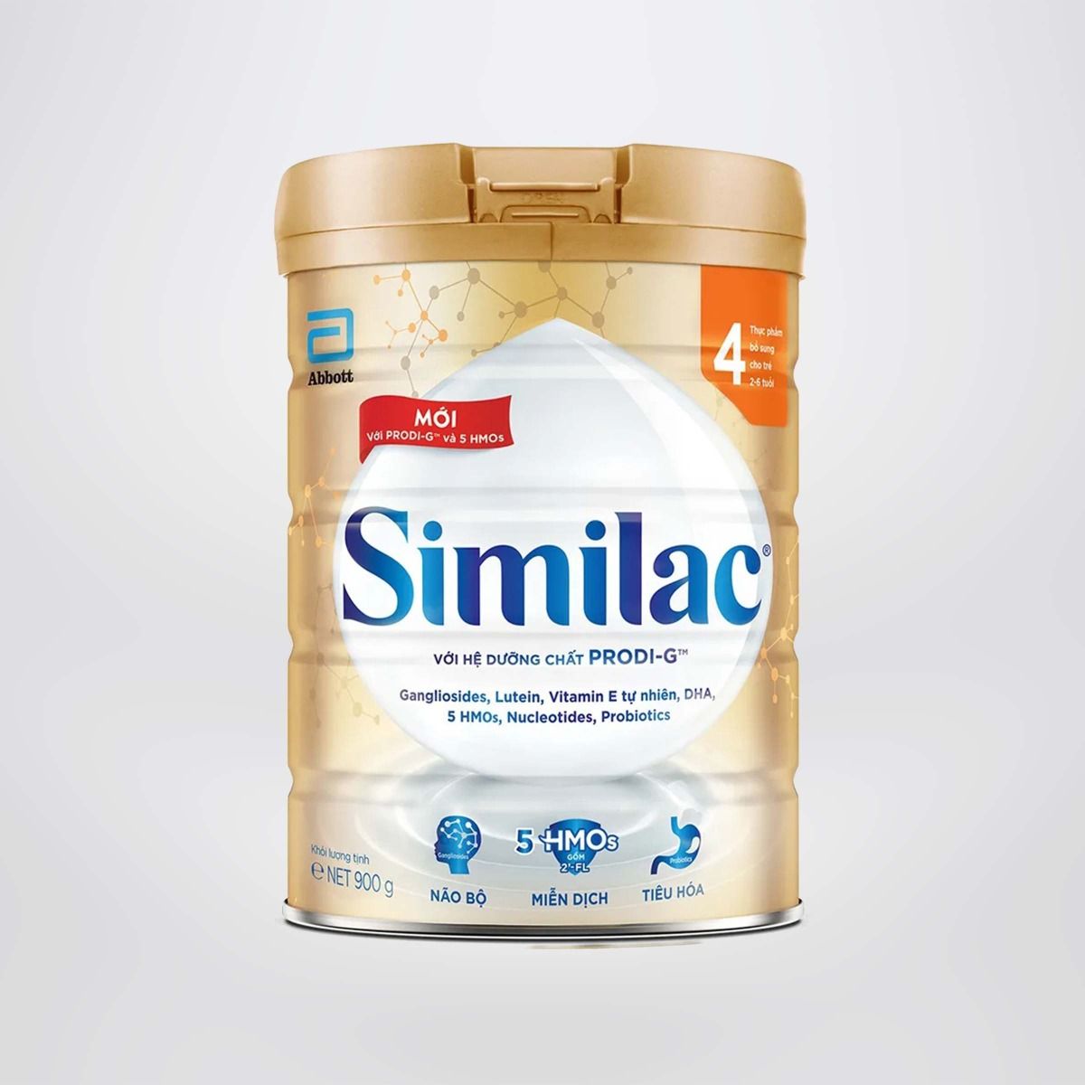 Sữa bột Similac 4 900g đột phá dinh dưỡng 5G cho trẻ từ 2-6 tuổi