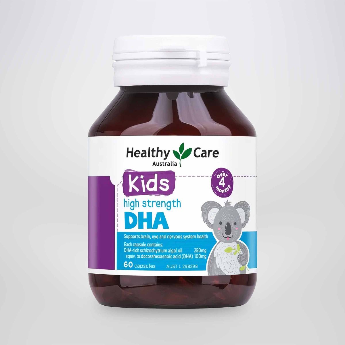 Viên uống Healthy Care Kids High Strength DHA Cho Bé 60 viên