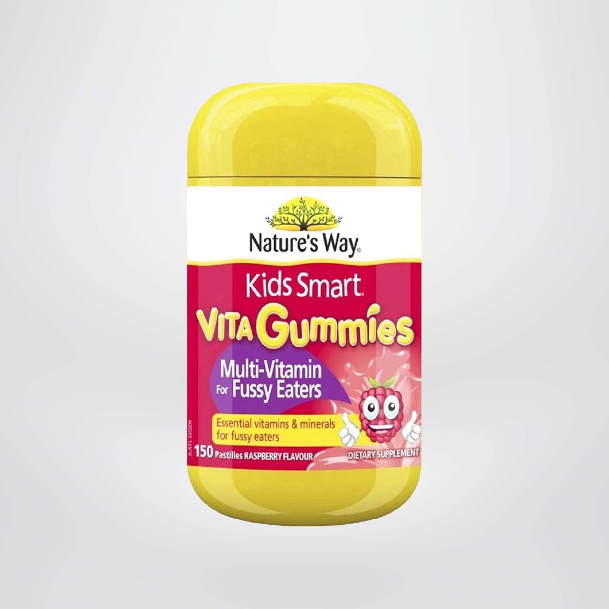 Kẹo Dẻo Cho Bé Nature's Way Kids Smart Vita Gummies Multi Vitamin For Fussy Eaters Kích Thích Ăn Ngon 60 Viên