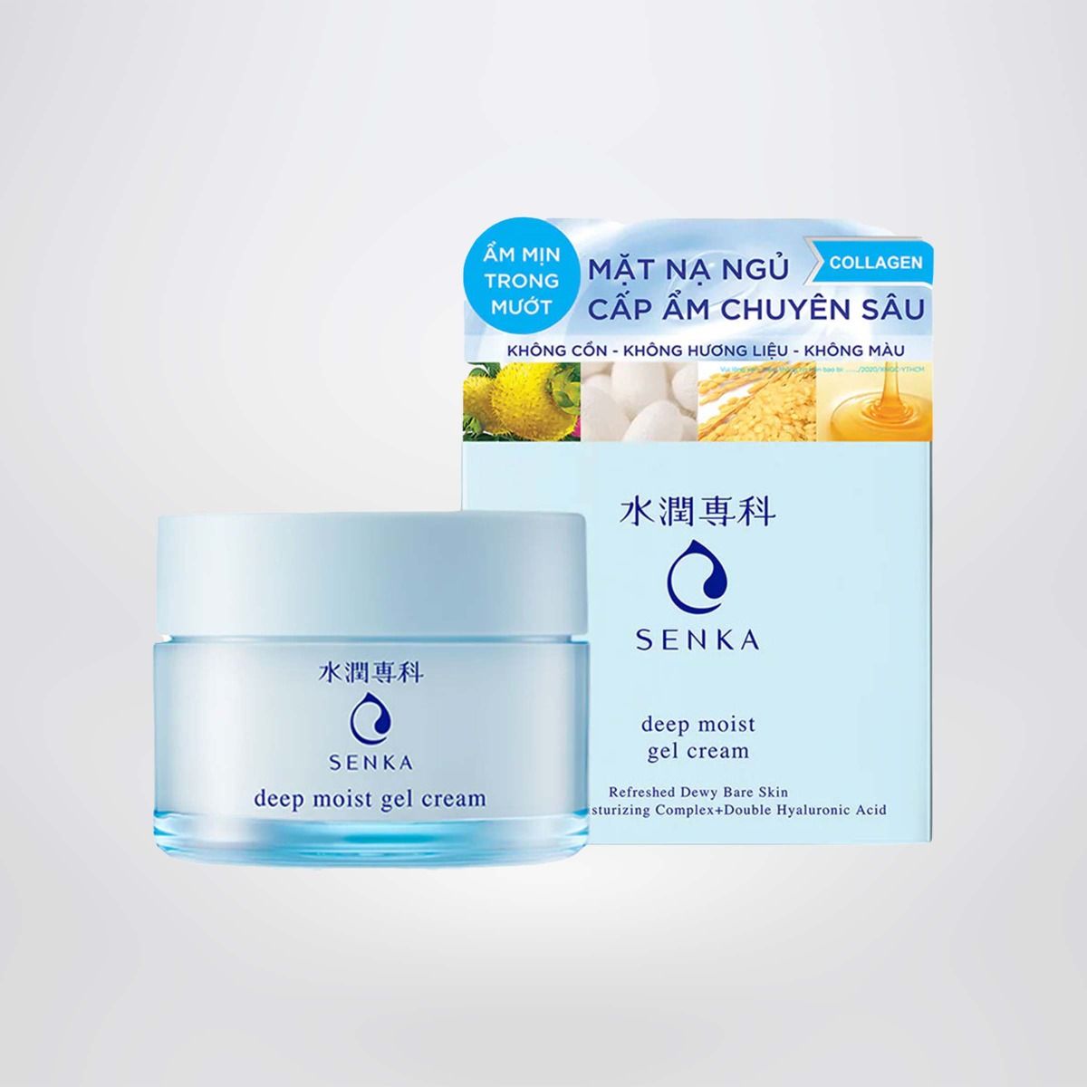 Kem dưỡng Cấp ẩm chuyên sâu Senka Deep Moist Cream 50g