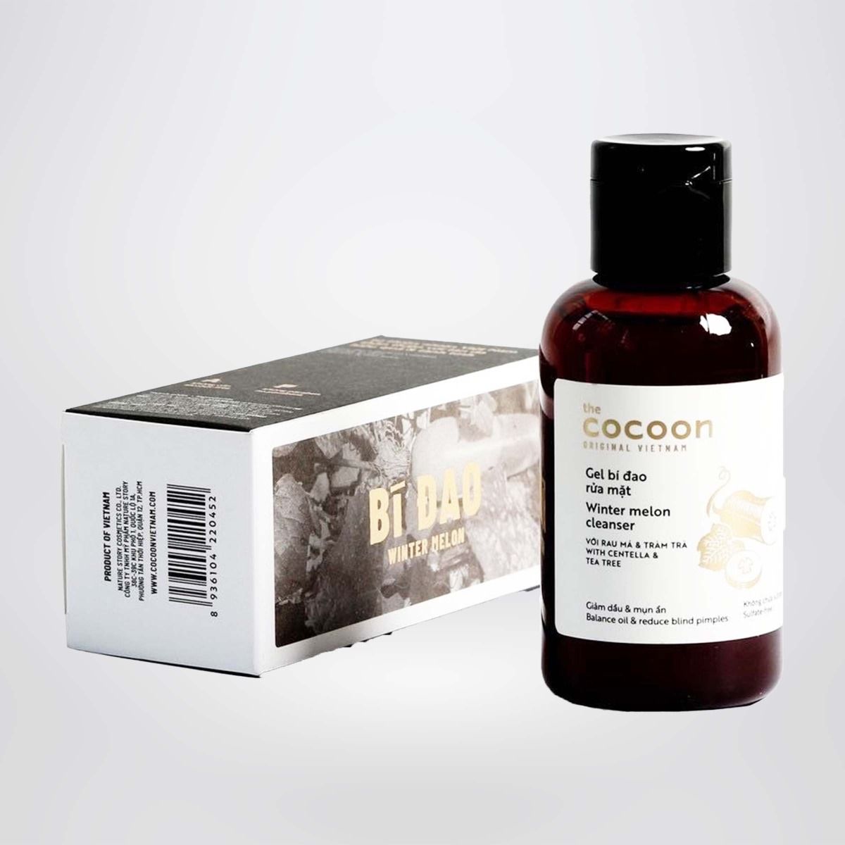 Gel bí đao rửa mặt Cocoon giảm dầu & mụn 140ml