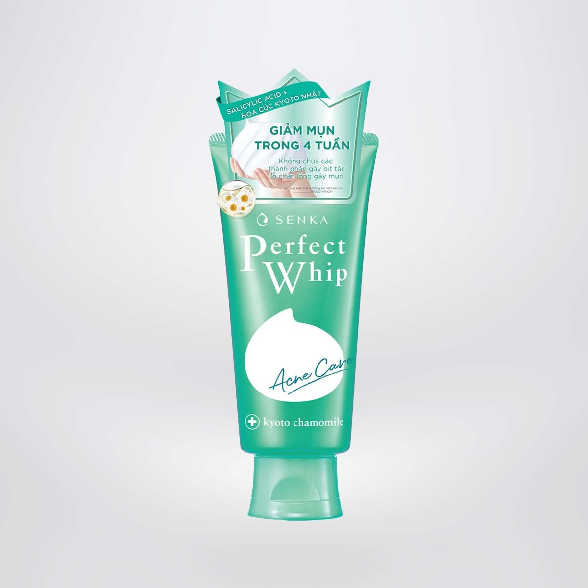 Sữa rửa mặt giảm mụn Senka Perfect Whip Acne Care 50g