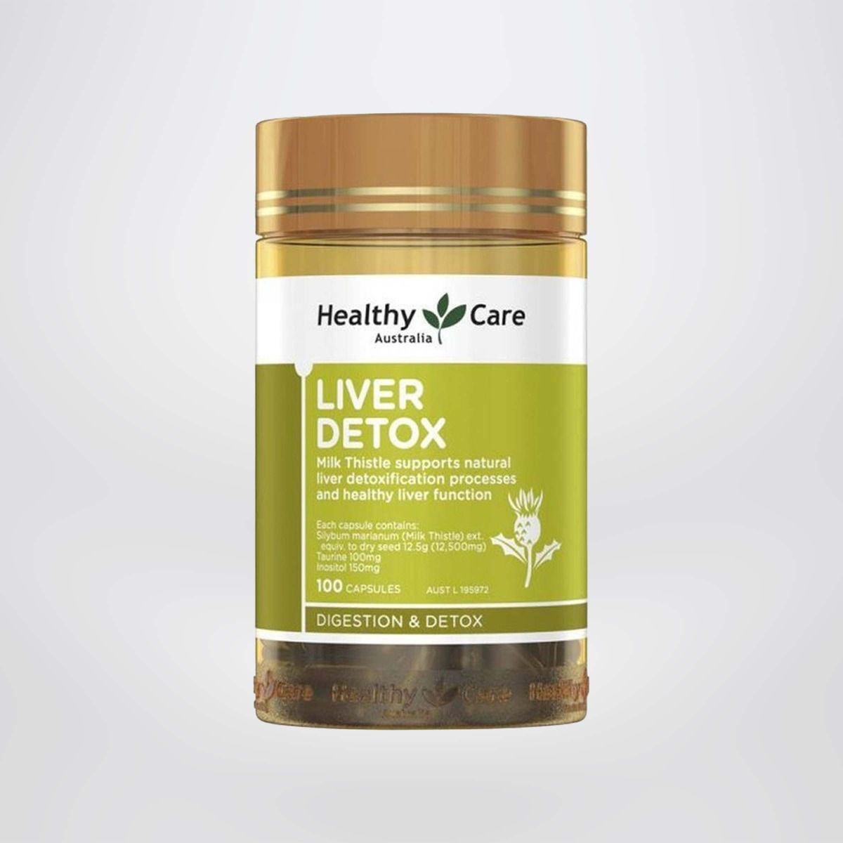 Healthy Care Liver Detox - Viên uống thải độc gan của Úc 100 viên