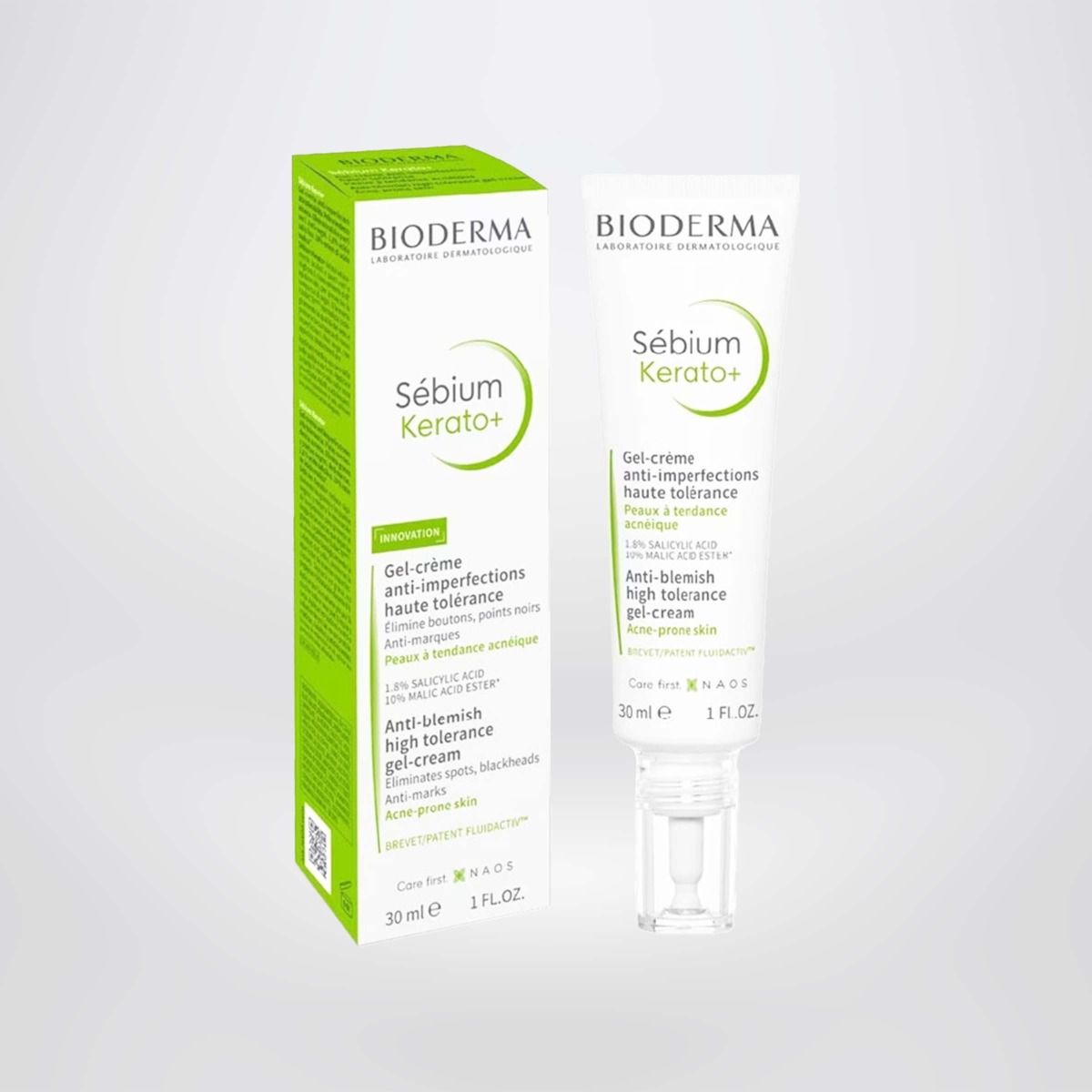 Kem Dưỡng Bioderma Sébium Kerato+ Giảm Mụn Ngừa Thâm Mụn 30ml