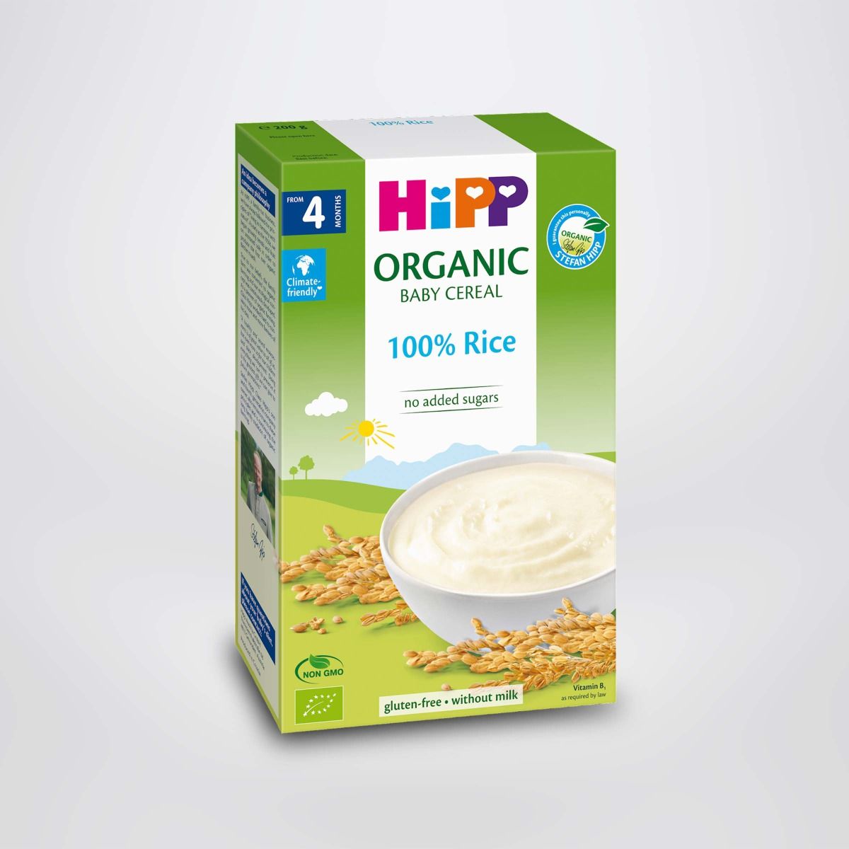 Bột ăn dặm dinh dưỡng Gạo nhũ nhi HiPP Organic 200g