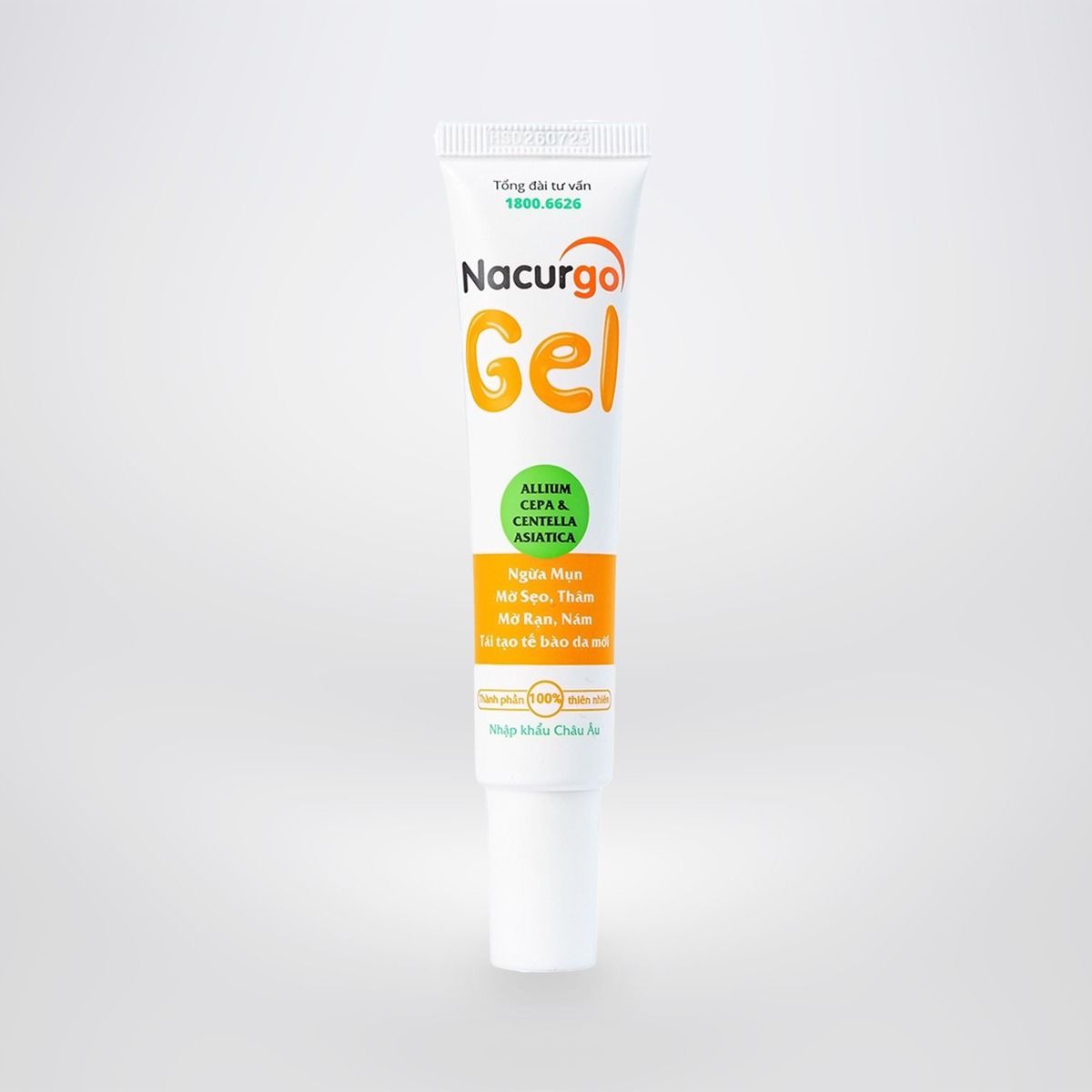 Gel Ngừa Sẹo Mụn, Thâm Sẹo Do Mụn Nacurgo Gel 20g