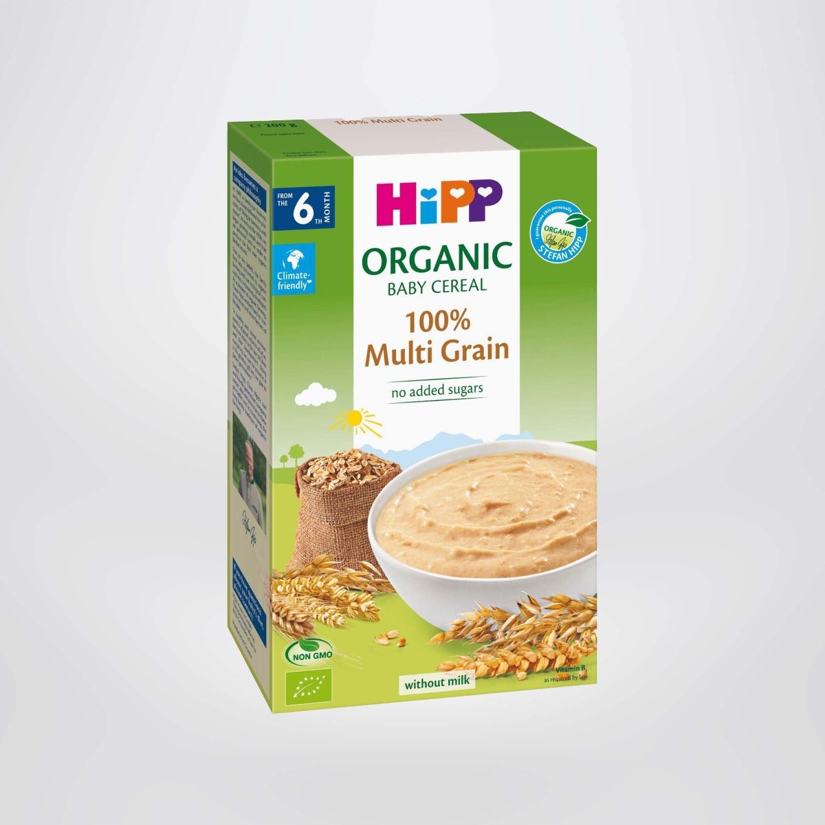 Bột ăn dặm dinh dưỡng Ngũ cốc tổng hợp HiPP Organic 200g