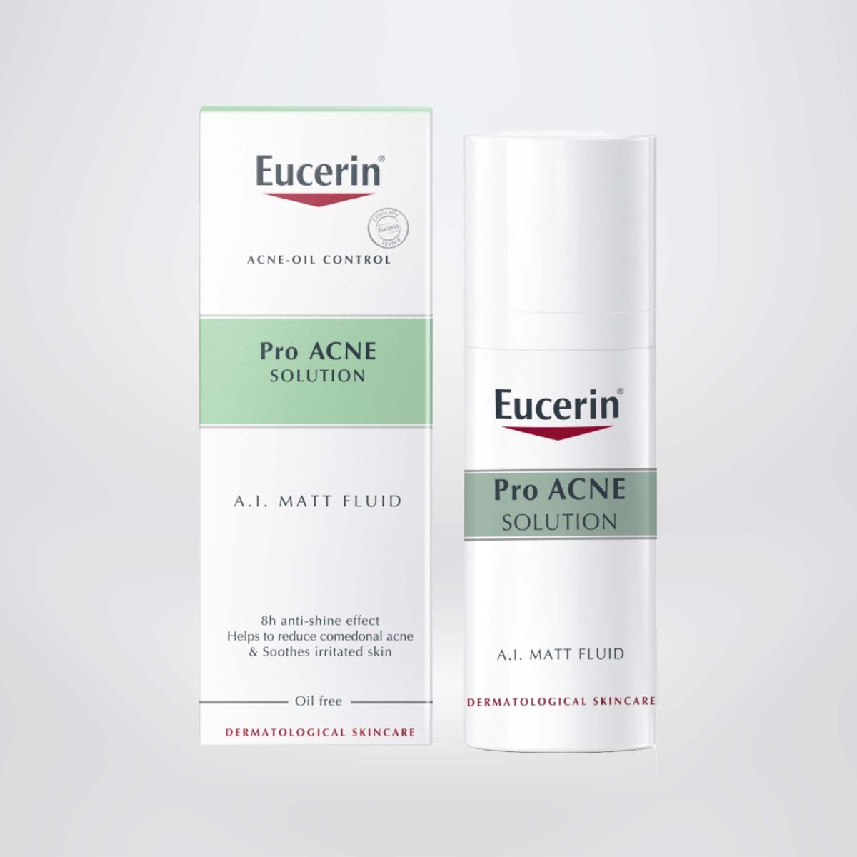 Kem dưỡng ẩm kiểm soát nhờn & ngừa mụn Eucerin Matt Fluid 50ml