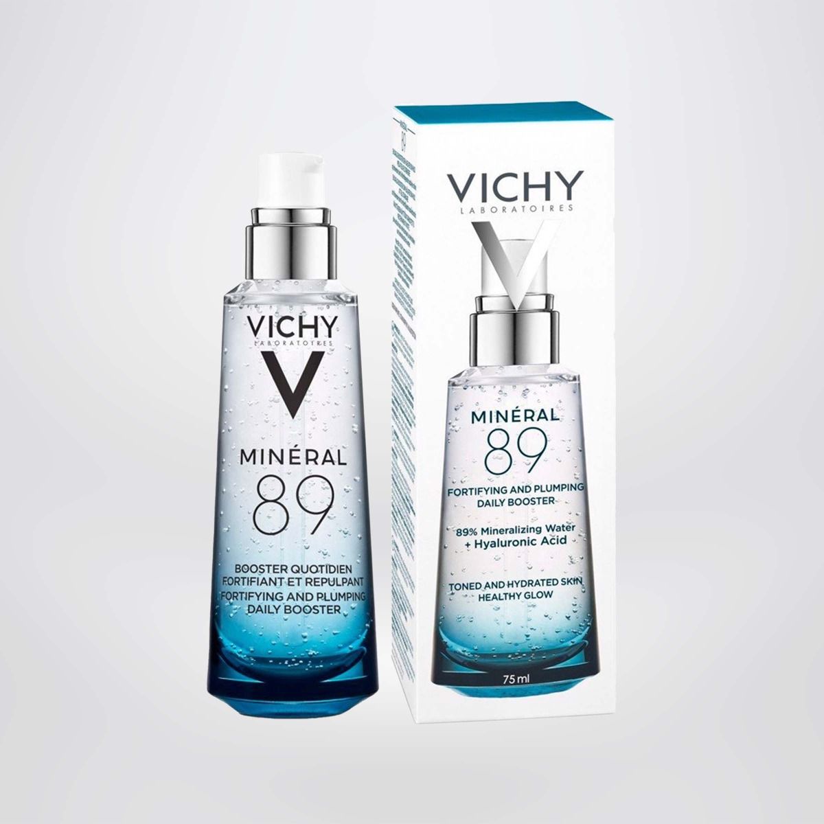 Dưỡng chất Serum khoáng phục hồi chuyên sâu Vichy Mineral 89 (Dành cho mọi loại da) 50ml