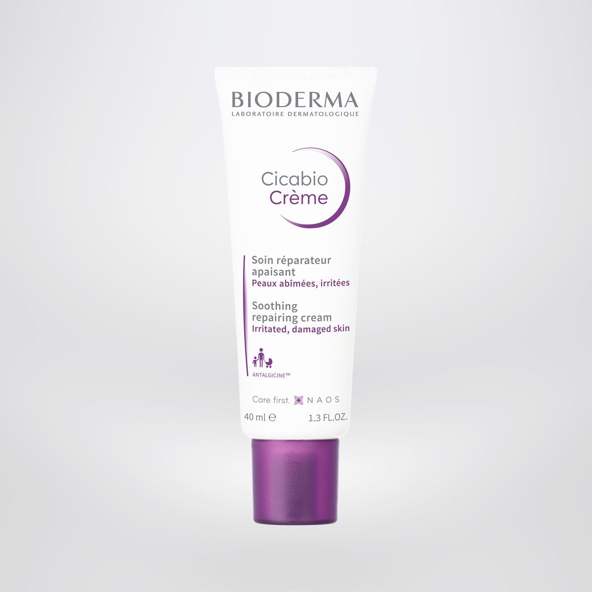 Kem dưỡng làm dịu và phục hồi nhanh da tổn thương Bioderma Cicabio Crème - 40ml