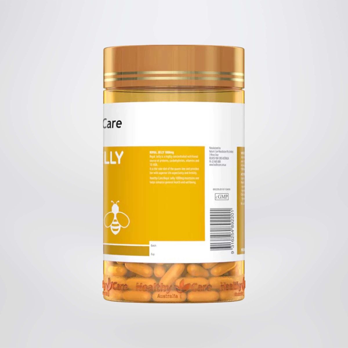 Viên sữa ong chúa Healthy care Royal Jelly 1000mg Hộp 365 viên