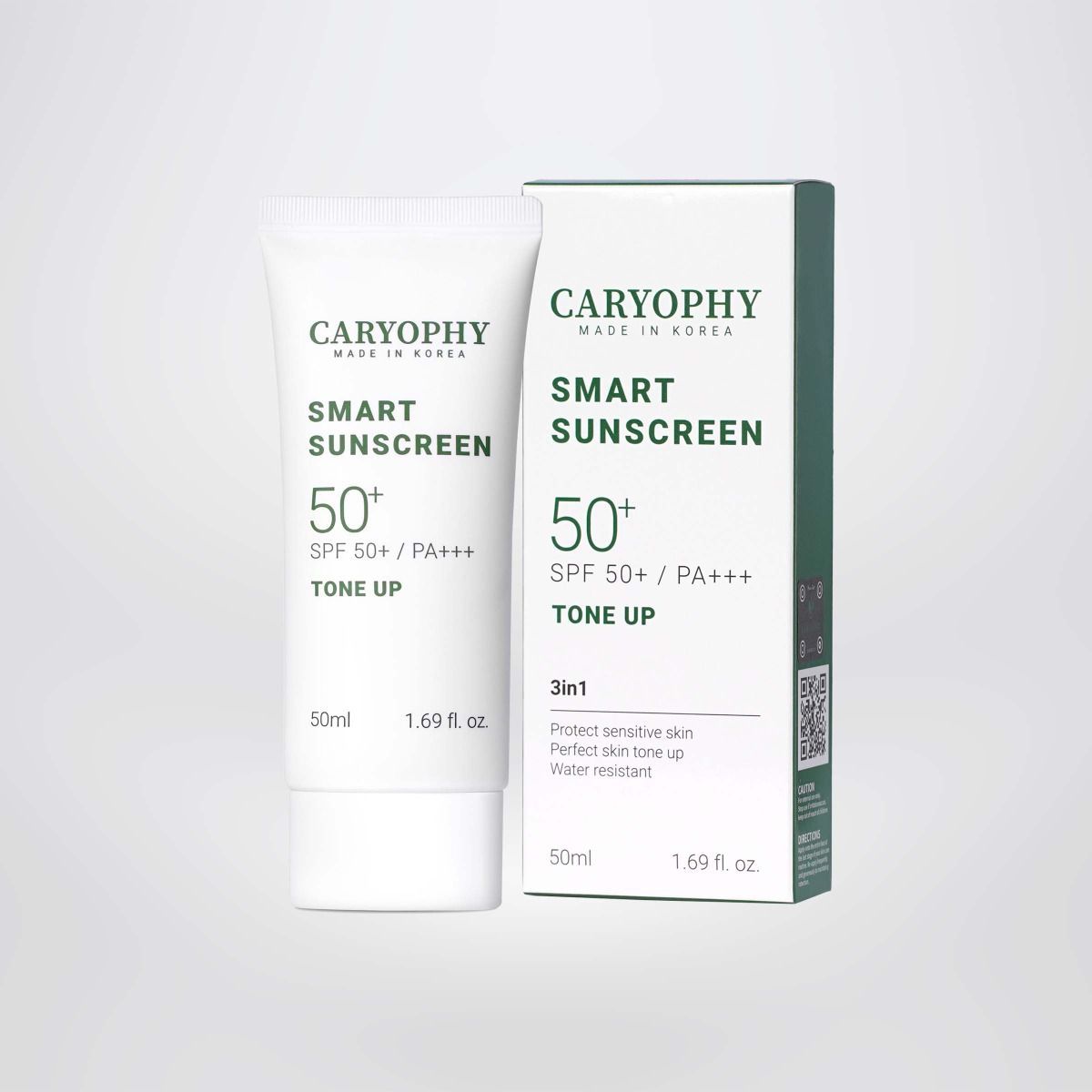 Kem chống nắng nâng tông Caryophy Smart Sunscreen Tone Up 50ml