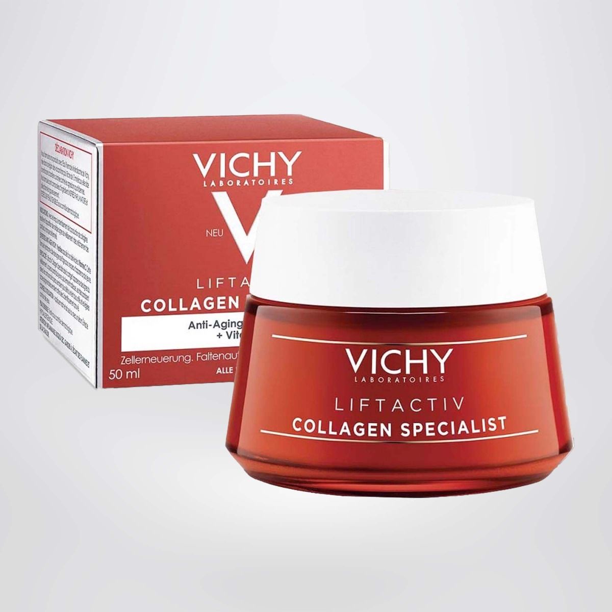 Kem dưỡng giúp sáng da, mờ thâm nám ban đêm Vichy Liftactiv Collagen Specialist night 50ml