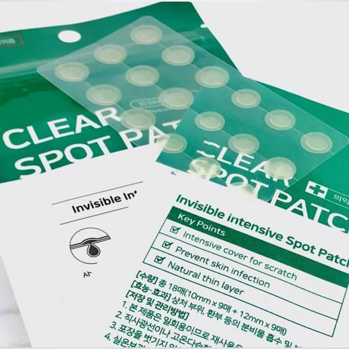 Miếng Dán Giảm Mụn Some By Mi Clear Spot Patch (Set 18 miếng)