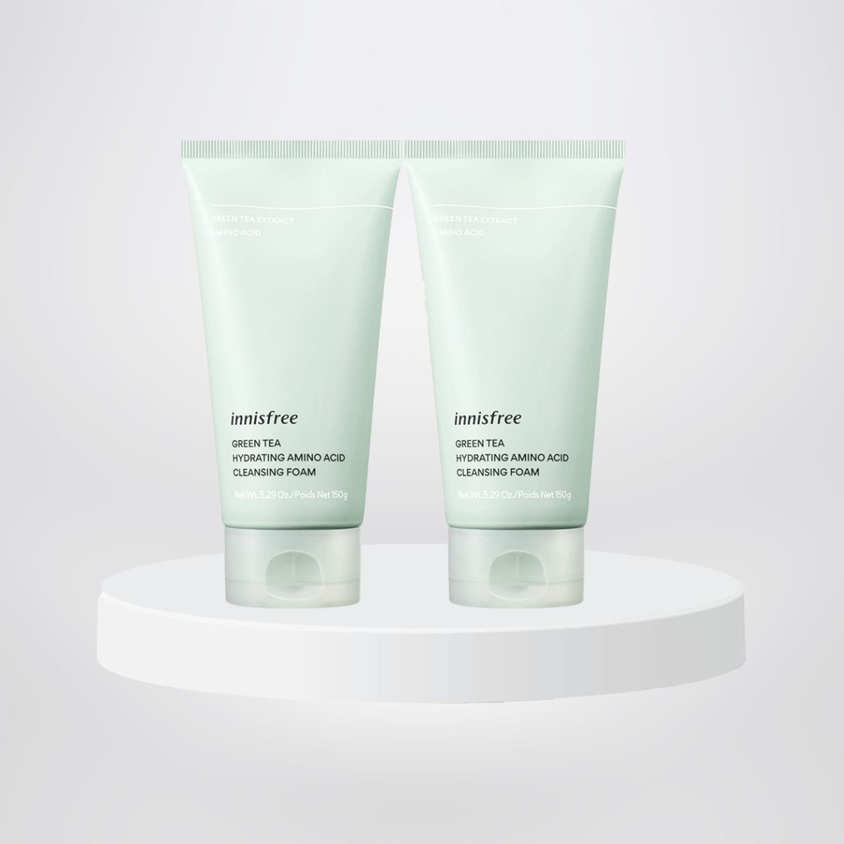 Sữa rửa mặt làm sạch và cấp ẩm từ trà xanh Innisfree Green Tea Hydramino Cleansing Foam 150g