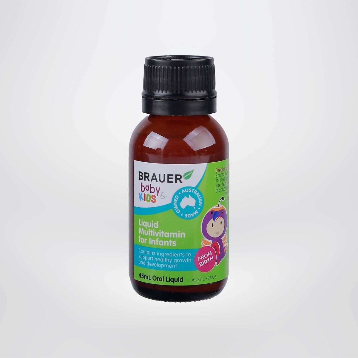 Siro Brauer Liquid Multivitamin for Infants - Vitamin Tổng Hợp cho trẻ sơ sinh 45ml