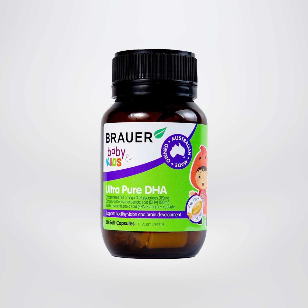 Vitamin Brauer Ultra Pure DHA - Bổ sung DHA tinh khiết cho trẻ từ 7 tháng